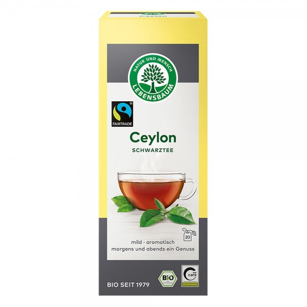 Ceai negru Ceylon bio Lebensbaum